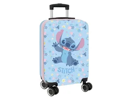 Safta Trolley Cabina 20" Stitch "Happy" 34,5x55x20 cm