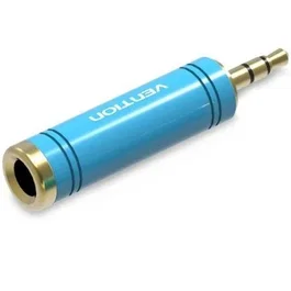 Vention Adaptador Jack VAB-S04-L 3.5mm Macho a 6.5mm Hembra, Azul