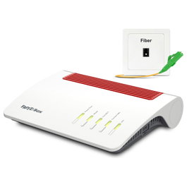 AVM Fritz! Box 5590 Fiber Router Wi-Fi 6 Blanco