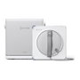 Ecovacs Winbot W2S OMNI - Robot limpiacristales blanco y gris con estación de acoplamiento