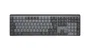 Logitech Master MX Mechanical Teclado Inalámbrico RF + Bluetooth Retroiluminado QWERTY USA, Interruptor Mecánico Táctil Silencioso, Grafito, Modelo 920-010757