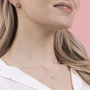 Disney Set Colgante y Pendientes Minnie Mouse en Plata con Cristales Transparentes
