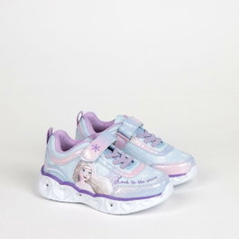 Cerdá Zapatillas Deportivas Frozen con Luces y Suela Ligera Eva - Talla 31 - Purple