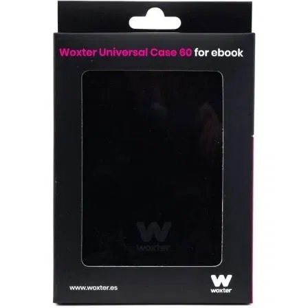 Woxter Funda Universal Case 60 Black EB26-009 para Ebook de 6 Pulgadas Negra