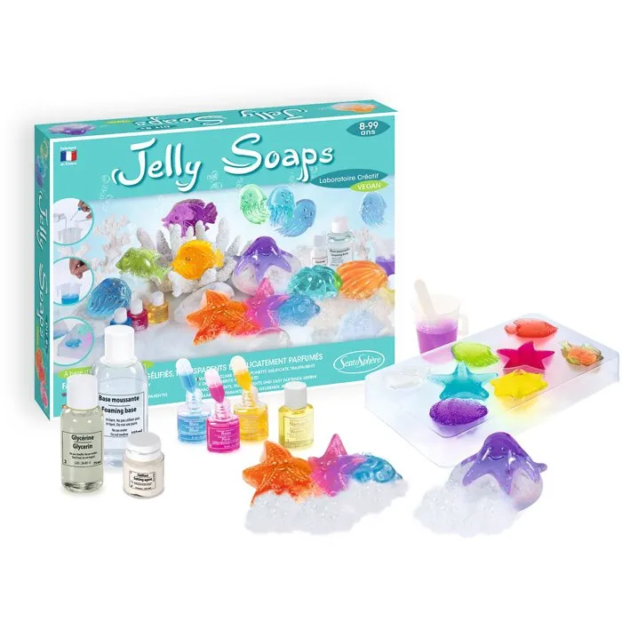 Sentosphere SEN1693315382644 - Kit para Crear Jabones de Gelatina, Todos los Elementos Incluidos, A partir de 8 Años
