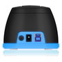 ICY BOX IB-1124L-C3 Docking Station para HDD/SSD SATA de 2.5 y 3.5 pulgadas, Negro