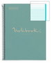 Miquelrius NB-1 6092 Cuaderno A4 80 Hojas Papel Reciclado Azul Espiral Tapa Dura Ecoazul Emotions