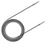 Baseus Yiven AUX miniJack 3,5 mm 1m negro y plata