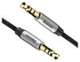 Baseus Yiven AUX miniJack 3,5 mm 1m negro y plata