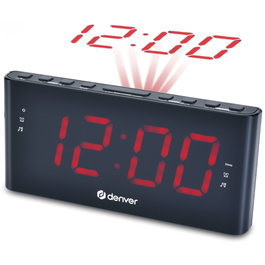 Denver CPR-710 Reloj Despertador Digital Negro