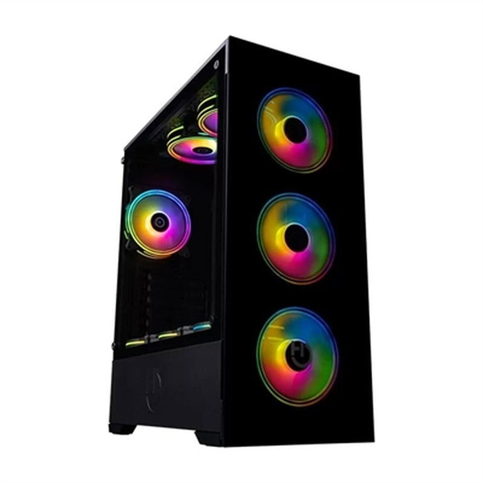 Hiditec Z20 AURA Caja Gaming Semitorre Negra