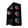 Hiditec Z20 AURA Caja Gaming Semitorre Negra