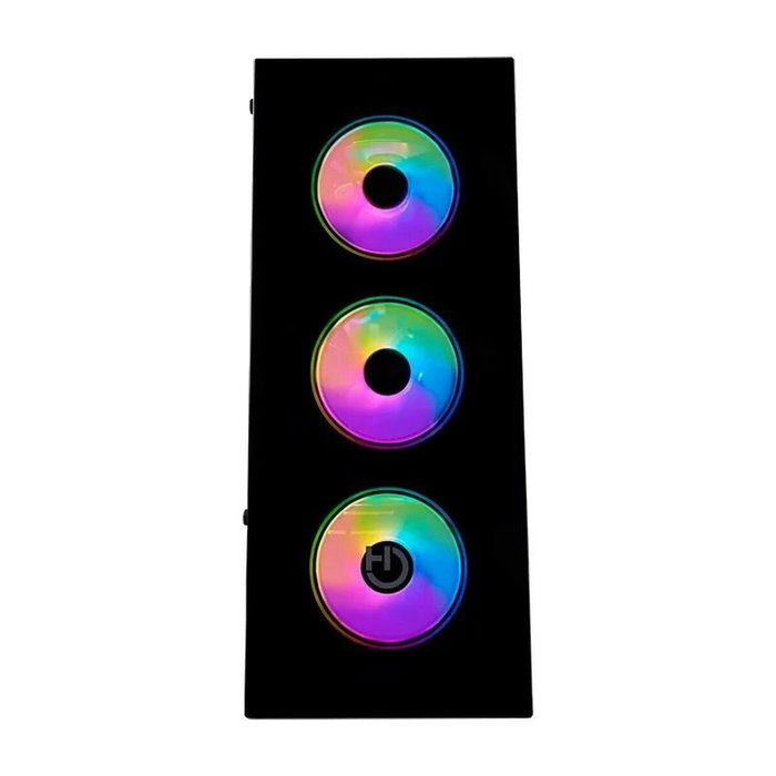 Hiditec Z20 AURA Caja Gaming Semitorre Negra