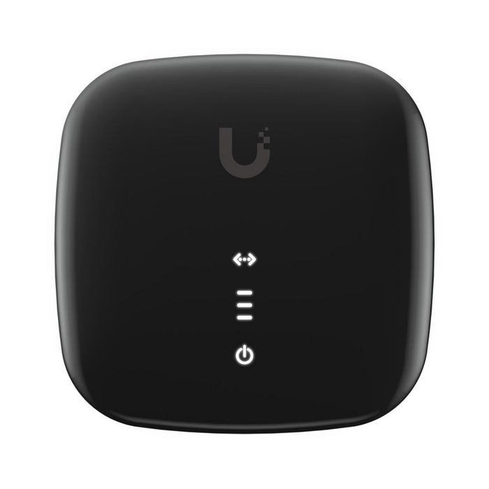 Ubiquiti XGS-PON 10 Gbps Uplink/Downlink hasta 20 km, 1x 10GbE RJ45 LAN, Negro/Blanco