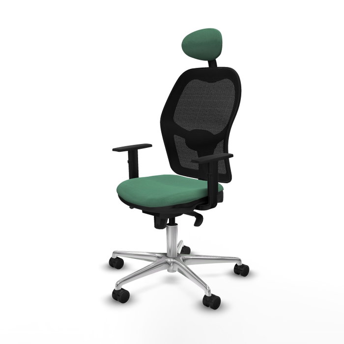 PIQUERAS Y CRESPO Silla de oficina Jorquera Verde esmeralda/Negro PIQUERAS Y CRESPO Silla de oficina Jorquera Verde esmeralda/Negro