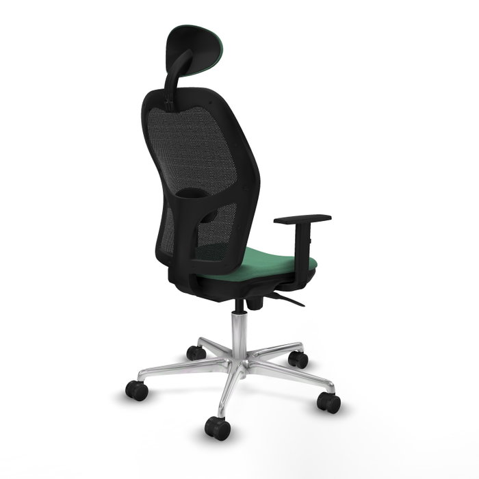 PIQUERAS Y CRESPO Silla de oficina Jorquera Verde esmeralda/Negro PIQUERAS Y CRESPO Silla de oficina Jorquera Verde esmeralda/Negro