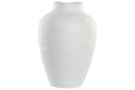 DKD Home Decor Jarrón de Gres Orgánico Artesanal Crudo 27x27x41 cm