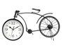 GIFTDECOR Reloj de Forja con Forma de Bicicleta, Negro, 20 cm Alto (Set de 4)