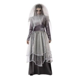 Atosa Disfraz de Plañidera Adulto Llorona Gris XL