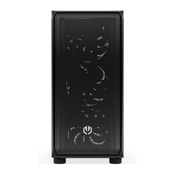 Endorfy Torre Midi EY2A010 Negra Vidrio Templado para Gaming