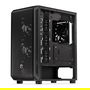 Endorfy Torre Midi EY2A010 Negra Vidrio Templado para Gaming