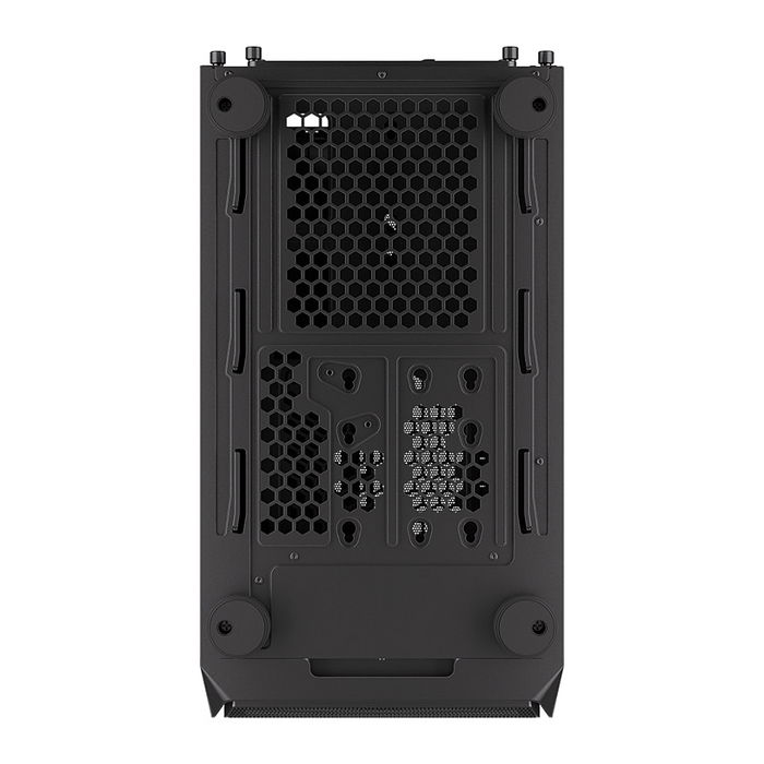 Endorfy Torre Midi EY2A010 Negra Vidrio Templado para Gaming