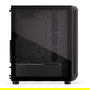 Endorfy Torre Midi EY2A010 Negra Vidrio Templado para Gaming