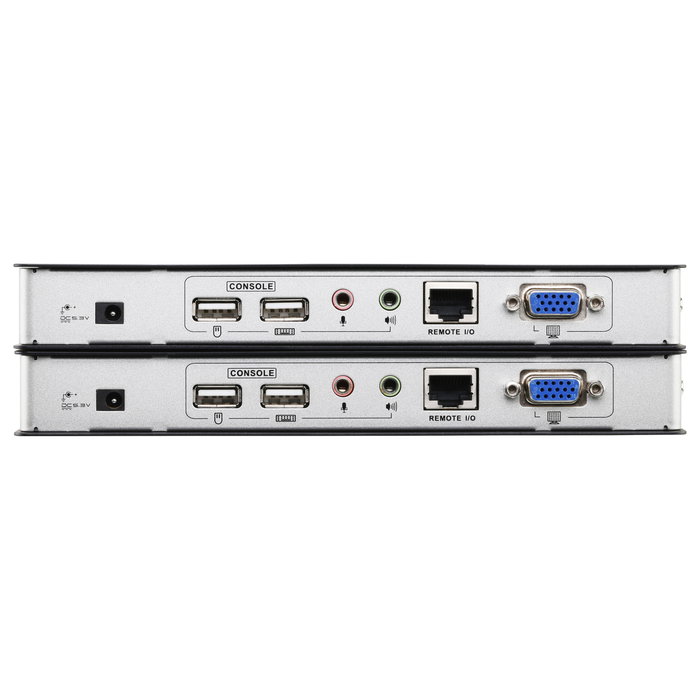 ATEN CE750A Extensor KVM Transmisor y Receptor USB VGA Cat5 ATEN CE750A Extensor KVM Transmisor y Receptor USB VGA Cat5