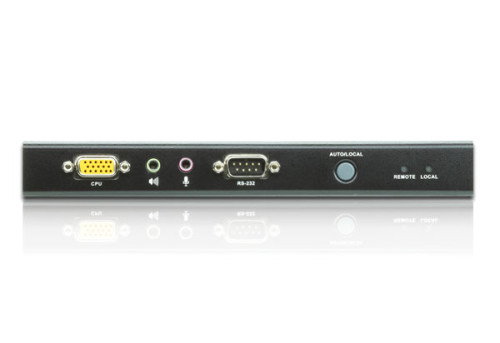 ATEN CE750A Extensor KVM Transmisor y Receptor - Extensión VGA y USB para Teclado/Ratón hasta 200 Metros por Cable Cat5, 1920x1200