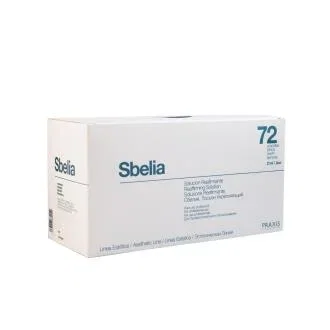 Praxis Sbelia 72Amp. Ampollas Reductoras y Reafirmantes para Piel Flácida, Movilización y Eliminación de Líquidos y Toxinas, Activación Metabolismo - 72 Ampollas