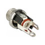 DeLOCK 89910 Conector DC 5.5 x 2.1 mm Buchse para Montaje, Versión para Soldar, 1 Pieza