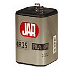 Jarra Batería Pilas para Lámpara Baliza Obras 4R25 6V