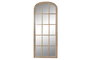 DKD Home Decor Espejo Ventana de Paulownia y Cristal 70,5x4x170,5 cm