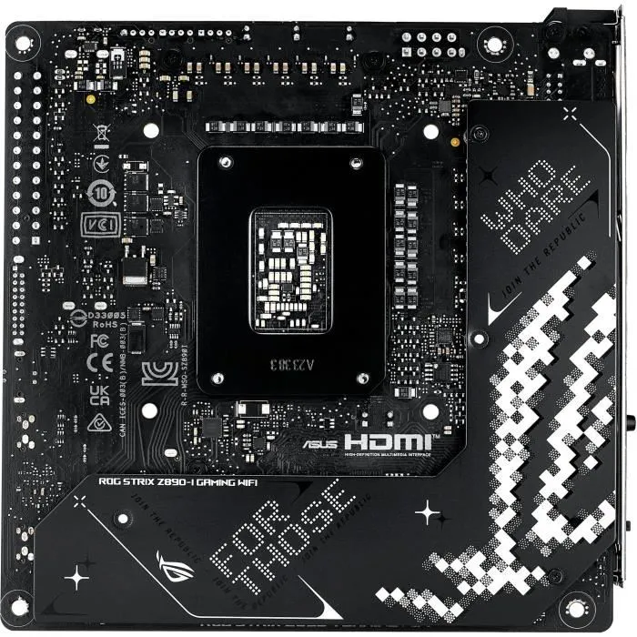 Asus ROG STRIX Z890-I GAMING WiFi Placa Base Intel Z890 LGA 1851 Mini ITX
