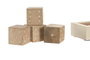 DKD Home Decor Juego Set 2 Mango Resina con Dados Blanco