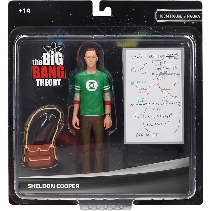 SD Toys Figura de Sheldon Cooper 18 cm The Big Bang Theory