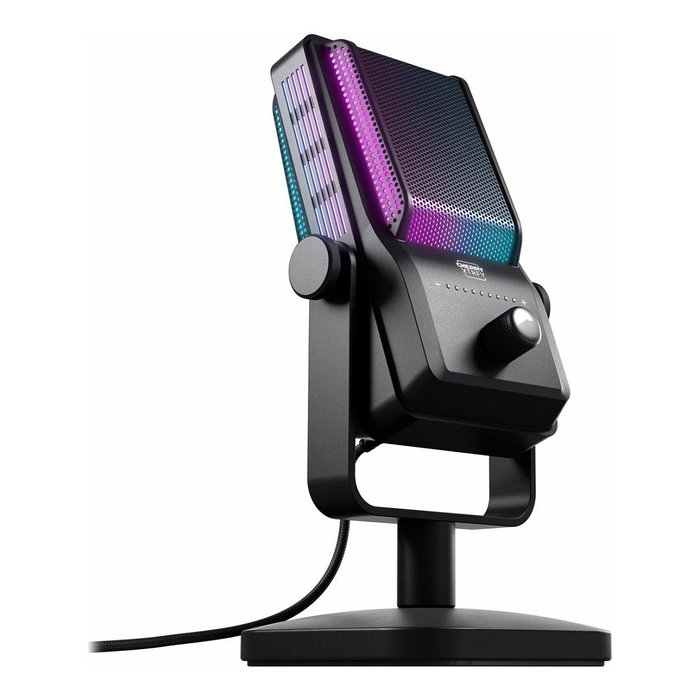 Cherry XTRFY MIK NGALE R Micrófono USB de Superficie Negro, 24 bit, 96 kHz