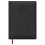 DOHE Agenda Anual Manaos Negro 170x240 mm con Tapa Acolchada