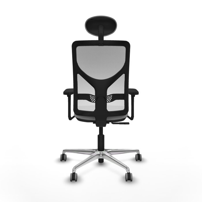 PIQUERAS Y CRESPO Silla de oficina Motilla con mecanismo Sincro, Gris claro y Blanco PIQUERAS Y CRESPO Silla de oficina Motilla con mecanismo Sincro, Gris claro y Blanco