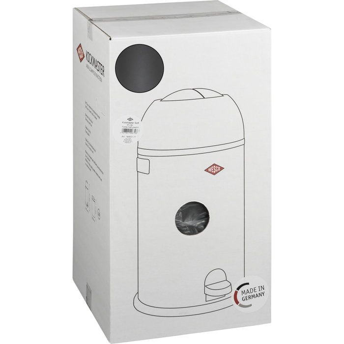 Wesco Kickmaster Soft Trash Bin Graphit Matt Wesco Kickmaster Soft Trash Bin Graphit Matt