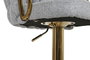 DKD Home Decor Taburete Moderno Gris Dorado 55 x 100 x 53 cm (2 Unidades)