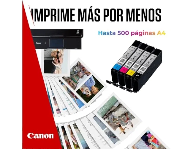 Canon CLI-571XL Photo Value Pack Multipack Negro, Cian, Magenta, Amarillo, Incluye Papel Fotográfico Canon CLI-571XL Photo Value Pack Multipack Negro, Cian, Magenta, Amarillo, Incluye Papel Fotográfico
