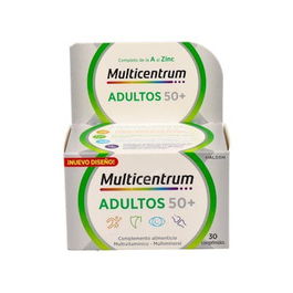 Multicentrum Select 50+ Multivitamínico para Mayores de 50 Años 30 Comprimidos