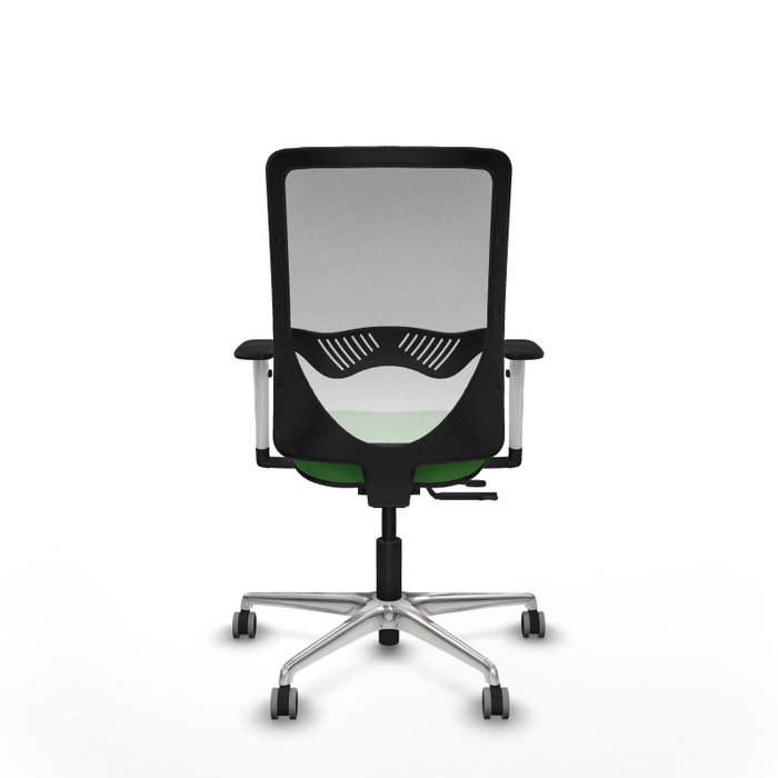 PIQUERAS Y CRESPO Silla de oficina Zulema Verde y Blanco con Mecanismo Sincro/Traslack PIQUERAS Y CRESPO Silla de oficina Zulema Verde y Blanco con Mecanismo Sincro/Traslack