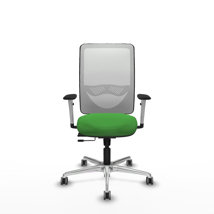 PIQUERAS Y CRESPO Silla de oficina Zulema Verde y Blanco con Mecanismo Sincro/Traslack PIQUERAS Y CRESPO Silla de oficina Zulema Verde y Blanco con Mecanismo Sincro/Traslack