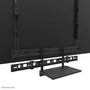 Neomounts AV60-500BL Soporte Kit Barra Videoconferencia y Estante para Portátil Universal, VESA 200x200 a 800x600 mm, Peso Máx. 8 kg, para Pantallas de 43" a 110"