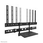 Neomounts AV60-500BL Soporte Kit Barra Videoconferencia y Estante para Portátil Universal, VESA 200x200 a 800x600 mm, Peso Máx. 8 kg, para Pantallas de 43" a 110"