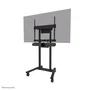 Neomounts AV60-500BL Soporte Kit Barra Videoconferencia y Estante para Portátil Universal, VESA 200x200 a 800x600 mm, Peso Máx. 8 kg, para Pantallas de 43" a 110"