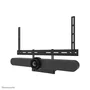 Neomounts AV60-500BL Soporte Kit Barra Videoconferencia y Estante para Portátil Universal, VESA 200x200 a 800x600 mm, Peso Máx. 8 kg, para Pantallas de 43" a 110"