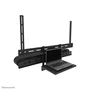 Neomounts AV60-500BL Soporte Kit Barra Videoconferencia y Estante para Portátil Universal, VESA 200x200 a 800x600 mm, Peso Máx. 8 kg, para Pantallas de 43" a 110"